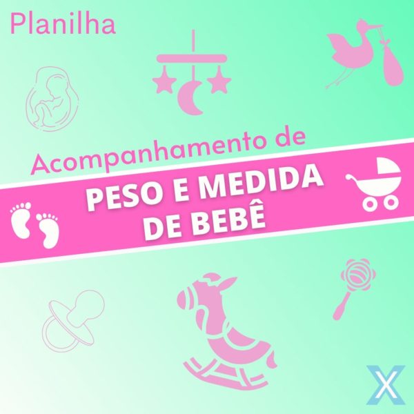 Peso e Medida de Bebê - Menina